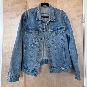 GEORGES MARCIANOxGuess collab Men's Light Blue Denim Jacket